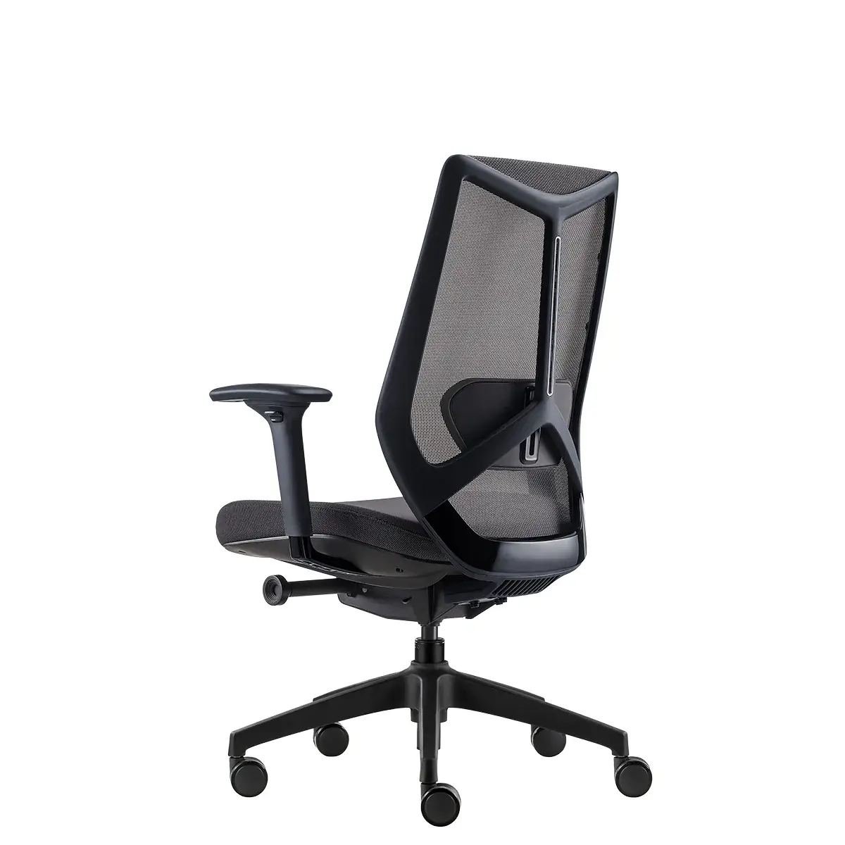 Siège de bureau design Arco Claudio Bellini synchrone 4 positions accoudoirs 3D - Noir - Sièges de bureaux, Fauteuils de bureaux-3