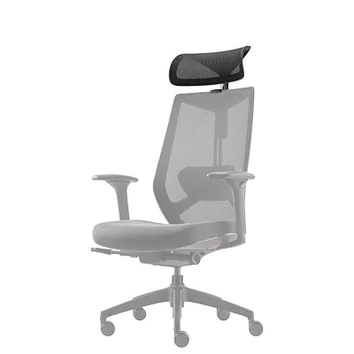 Têtière réglable résille noire pour siège de bureau Arco Claudio Bellini - Sièges de bureaux, Fauteuils de bureaux-4