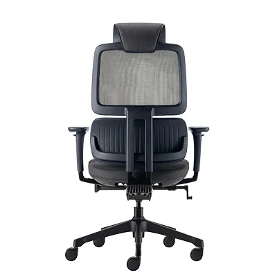 Siège de bureau ergonomique synchrone Orca design Hans Thyge & Co accoudoirs 3D - Noir - Sièges de bureaux-3