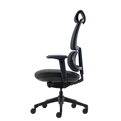 Siège de bureau ergonomique synchrone Orca design Hans Thyge & Co accoudoirs 3D - Noir - Sièges de bureaux, Fauteuils de bureaux-7