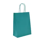 Sacs kraft bleu Wendy poignées torsadées assorties 26+12x33 cm – Paquet de 100 - Sacs cadeaux, Boîtes cadeaux & Coffrets fête des pères