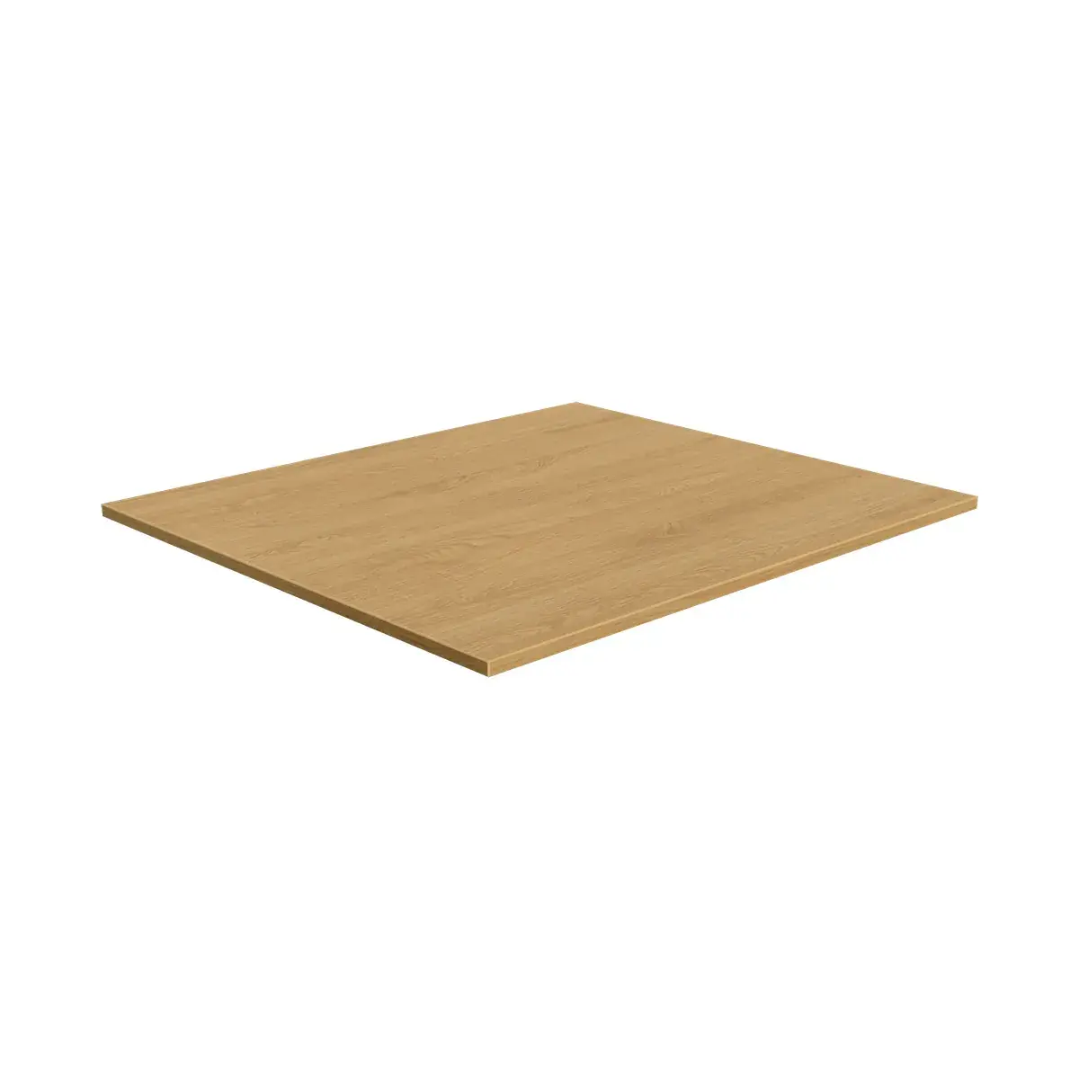 Plateau chêne Corbridge 97,5 x 84,7 cm pour gondole centrale Square 100 - Plateaux pour rayonnage magasin