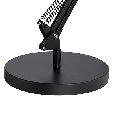 Lampe de bureau LED Unilux Success pince et socle noire - Ergonomie bureautique -3