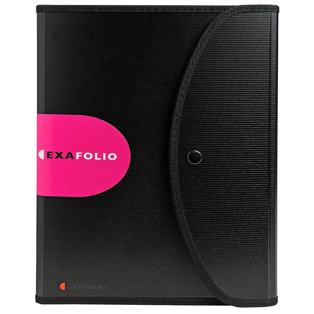 Trieur valisette 6 compartiments Exafolio A4 avec porte-bloc – Trieur conférencier - Noir - Porte-blocs et Porte-documents-3