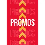 Affiche PROMOS rouge/jaune 80 x 115 cm – papier ½ mat 190g - Affichage vitrine - Affiches Soldes, Panneaux soldes