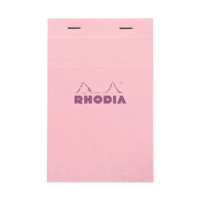 Bloc note agrafé Rhodia Reflets Pastel N°14 5/5 - 80 feuillets - 17 x 11 cm - Cahiers et blocs notes-4