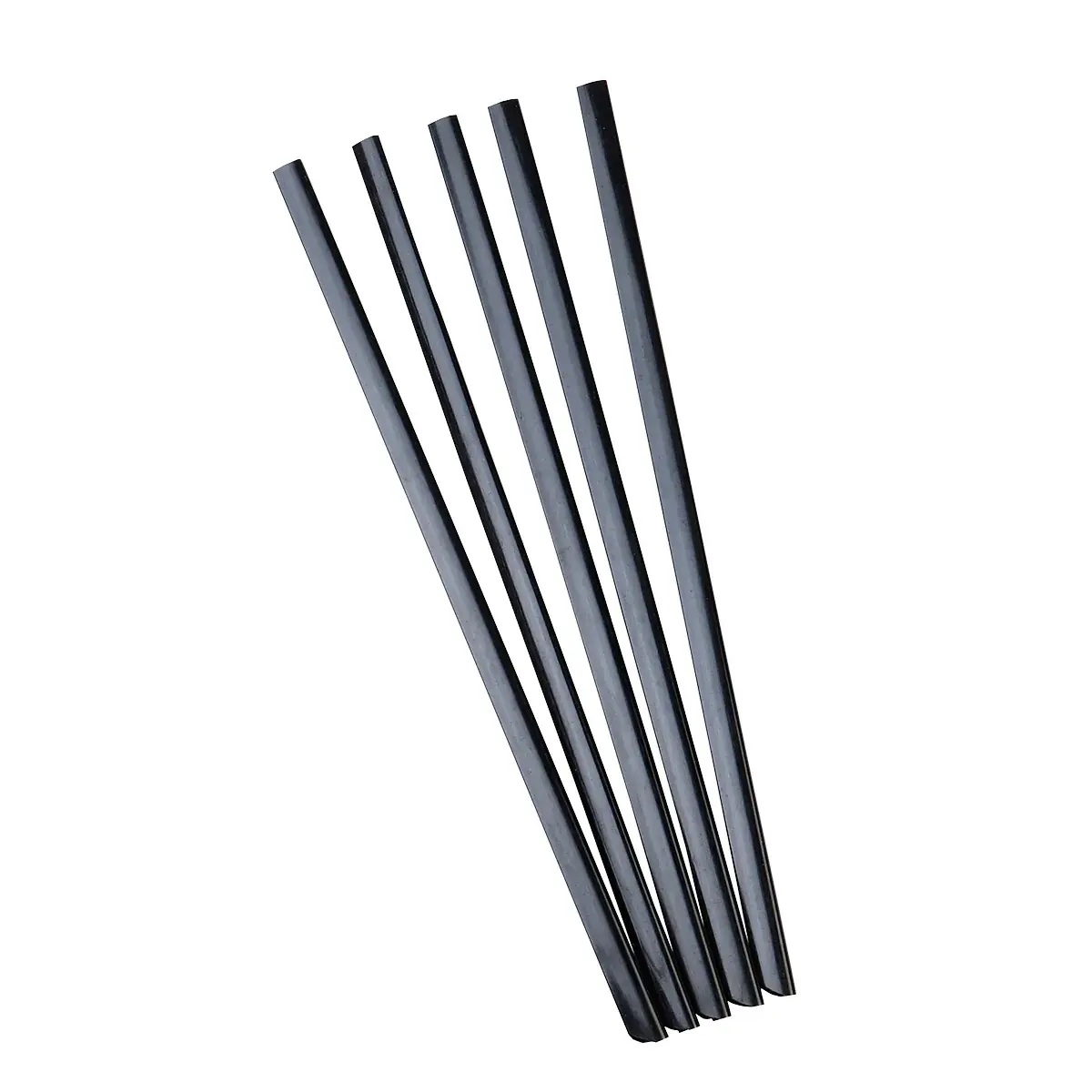 Kit reliure manuelle Serodo pour 5 dossiers 30 feuilles (5 baguettes à relier 3 mm noir, plats de couverture : 5 ivoire et 5 cristal) - Relieuses perforeuses, Baguettes reliures, Couvertures reliures-3