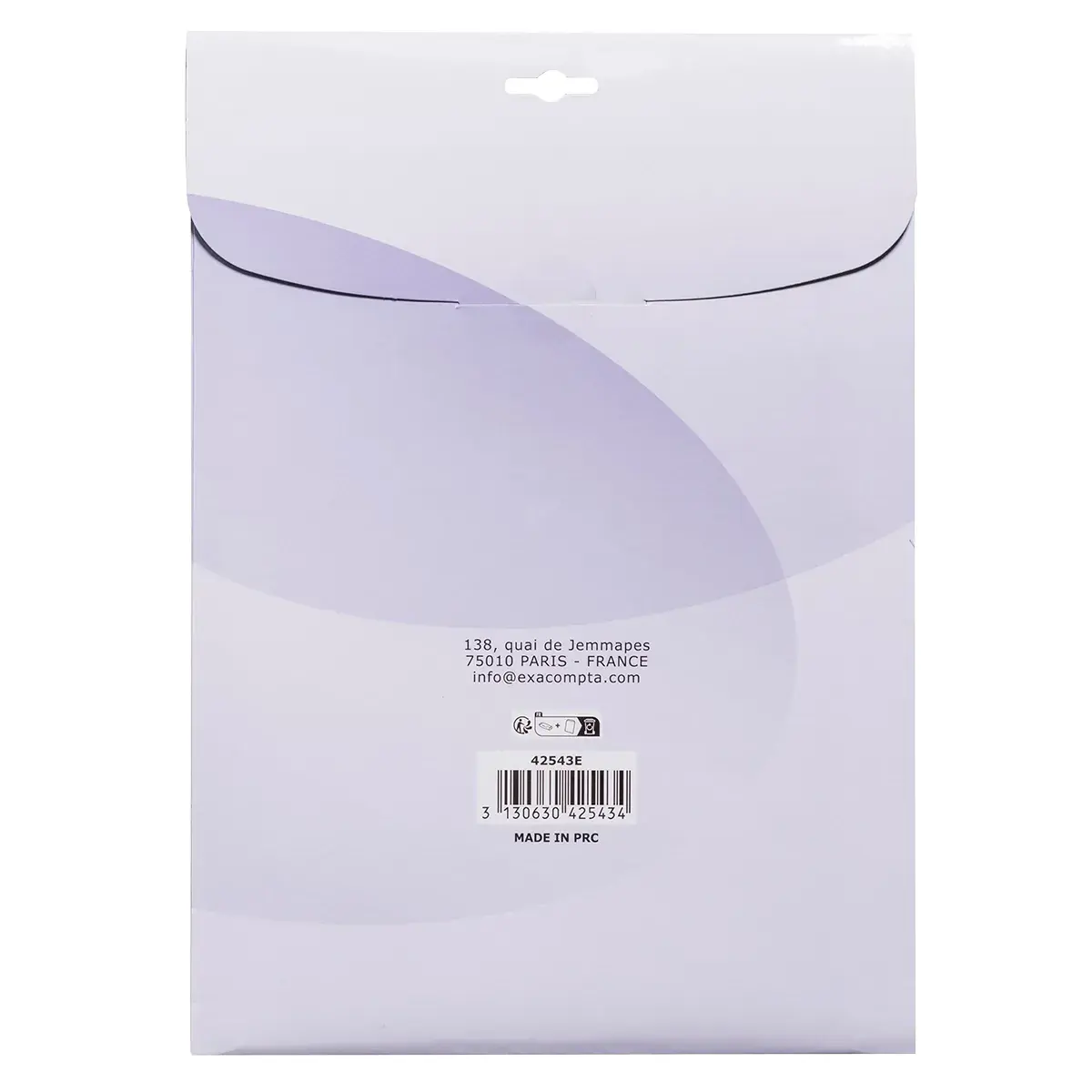 Couverture de reliure PVC transparent A4 20/100e - Plat de couverture - Paquet de 25 - Relieuses-2