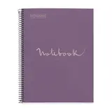 Bloc note A4 Eco Emotions Lavande - Quadrillé 5x5 - 80 feuilles - Blocs notes, Cahiers