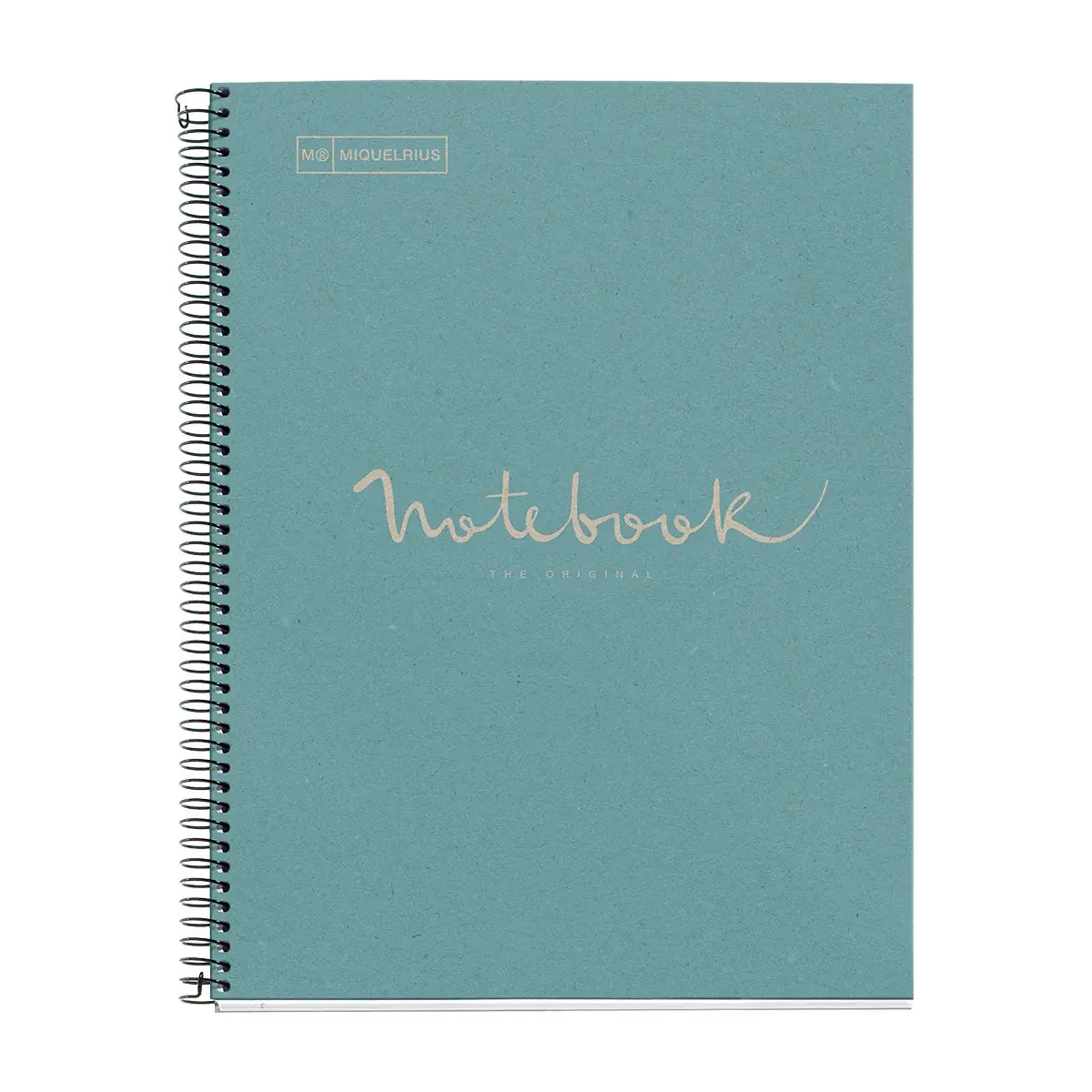 Bloc note Notebook A4 Eco Emotion 80F Quadrillé 5x5 - Bleu - Cahiers et blocs notes