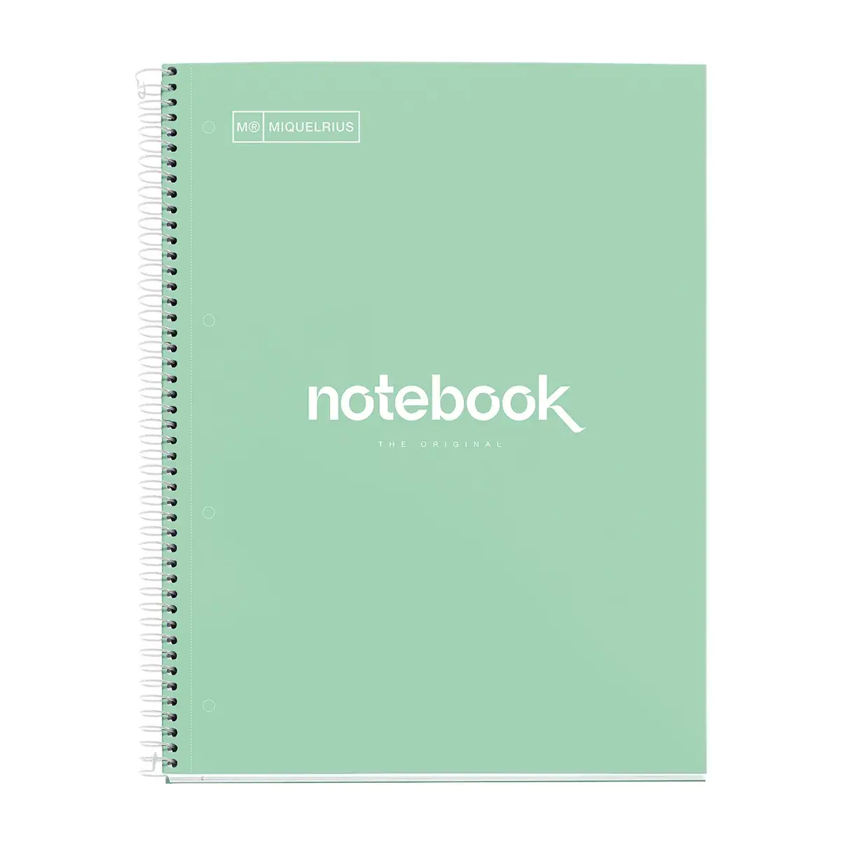Bloc note Notebook A4 Emotion 80F Quadrillé 5x5 90g - Menthe - Blocs notes, Cahiers