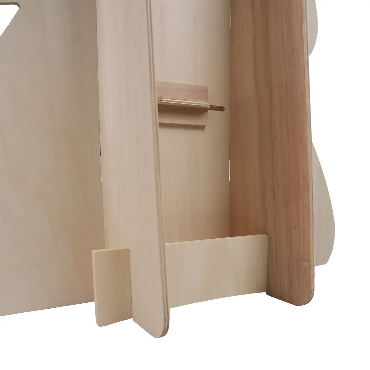 Étagère sapin bois peuplier 80 x 41 x H 140 cm - Présentoir bois - Étagères en bois-7