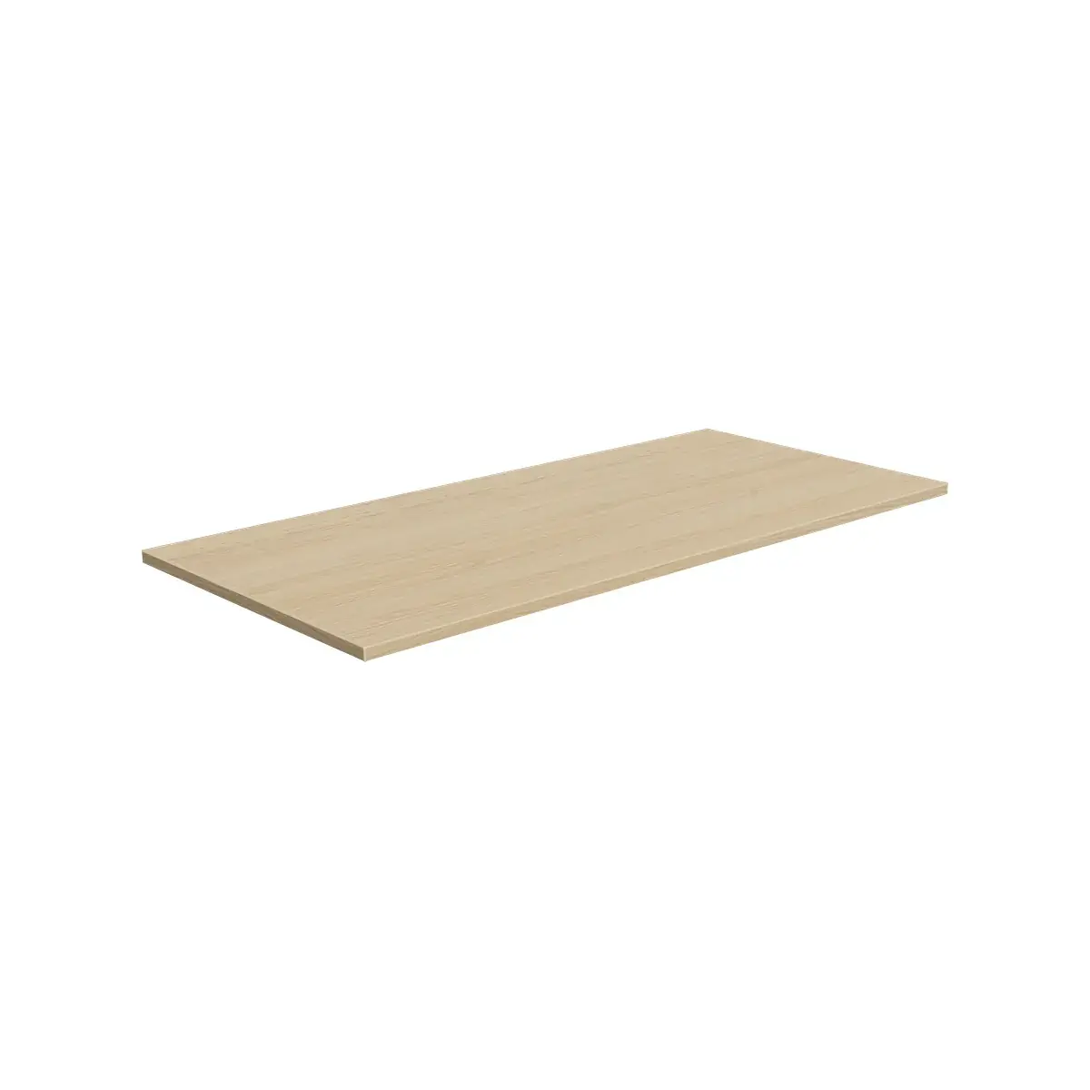 Plateau mélaminé chêne Vicenza 114,5 x 54,5 cm – pour table Square, rayonnage magasin - Plateaux pour rayonnage magasin