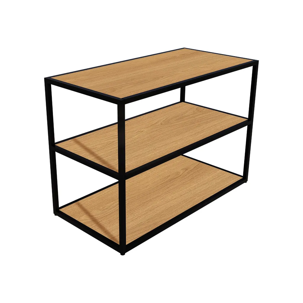 Plateau mélaminé chêne Corbridge 114,5 x 54,5 cm – pour table Square, rayonnage magasin - Plateaux pour rayonnage magasin-2