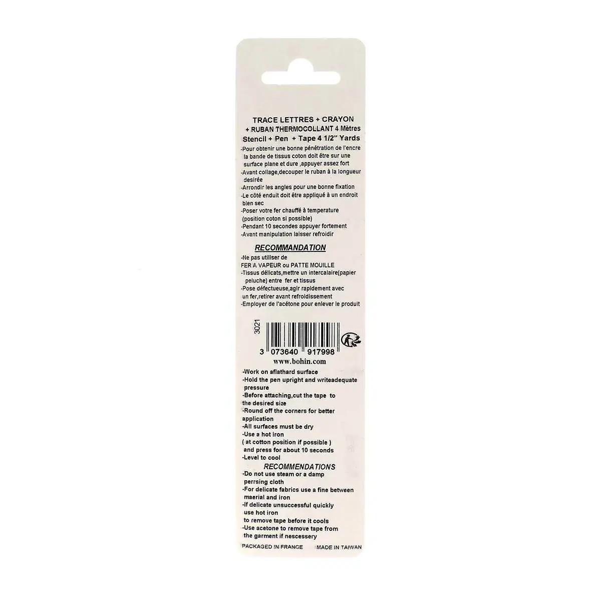 Étiquettes Thermocollantes Personnalisables pour Vêtements - Accessoires couture-3