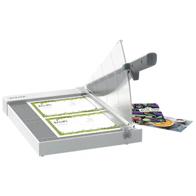 Guillotine papier A4 Leitz Precision Home - Capacité 8 feuilles - Guillotines papier, Rogneuses papier, Plaques de découpe-5