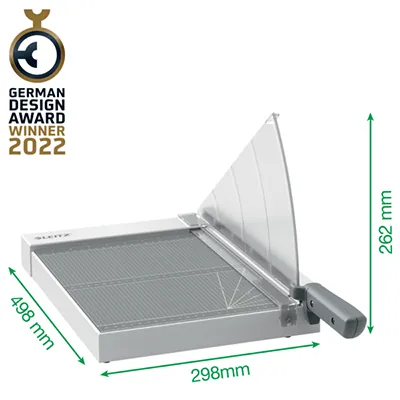 Guillotine papier A4 Leitz Precision Home - Capacité 8 feuilles - Guillotines papier, Rogneuses papier -7