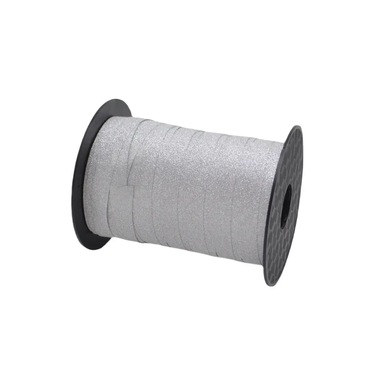Bolduc argent pailleté 10 mm x 100 m polypropylène - Bolducs unis-2