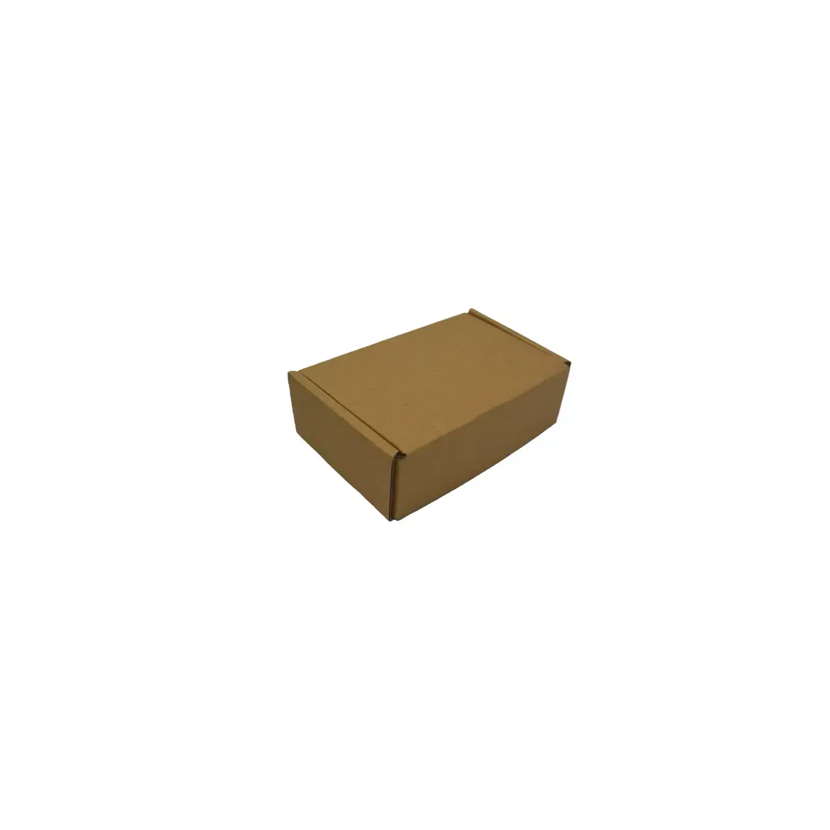 Carton d'expédition brun 13x8x4 cm – Boîte carton kraft renforcé 460g – fermeture sans adhésif - Lot de 20 - Cartons d'expédition, Boîtes carton-2