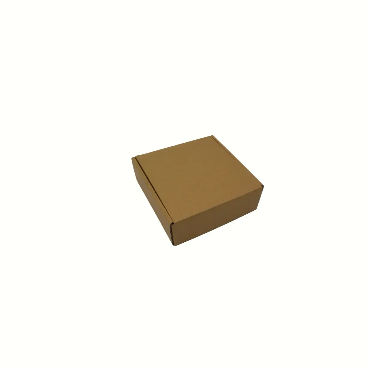 Carton d'expédition brun 15x15x5 cm – Boîte carton kraft renforcé 445g – fermeture sans adhésif - Lot de 20 - Cartons d'expédition, Boîtes carton-2