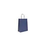 Sacs kraft bleu marine poignées torsadées 12+6x15 cm – Paquet de 100 - Sacs cadeaux, Boîtes cadeaux & Coffrets fête des pères
