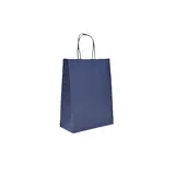 Sacs kraft bleu marine poignées torsadées 16+8x22 cm – Paquet de 100 - Sacs cadeaux, Boîtes cadeaux & Coffrets fête des pères