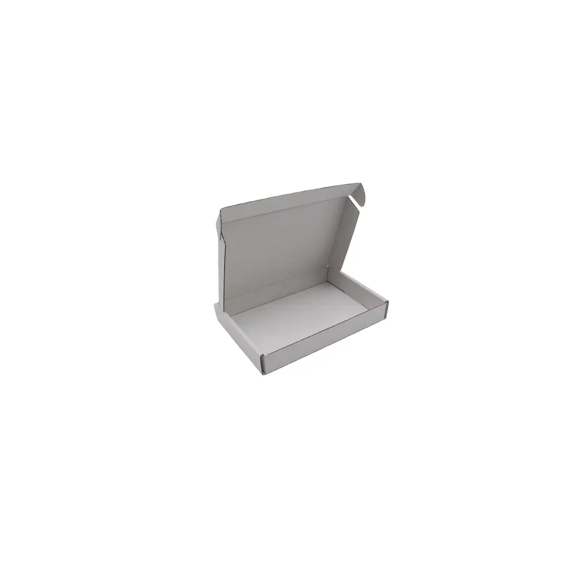 Carton d'expédition blanc 13x8,5x2,6 cm – Boîte carton kraft renforcé 355g – fermeture sans adhésif - Lot de 20 - Cartons d'expédition, Boîtes carton