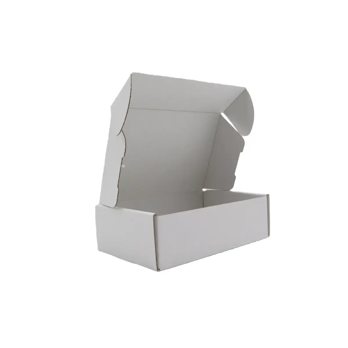 Carton d’expédition blanc 23 x 16 x 5 cm simple cannelure 365 g/m² – Boîte postale kraft blanc– Lot de 20 - Cartons d'expédition, Boîtes carton