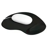 Tapis de souris ergonomique avec repose-poignet SIGN noir 225 x 200 mm - Ergonomie bureautique 