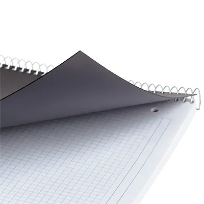 Cahier à spirale Miquelrius 5/5 - A4 - Rouge - L 21 x H 29,7 cm - Blocs notes, Cahiers-3