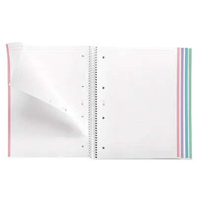 Cahier à spirale Miquelrius Aurora 5/5 - A4 - Aurora West Bay - L 21 x H 29,7 cm - Cahiers et blocs notes-3