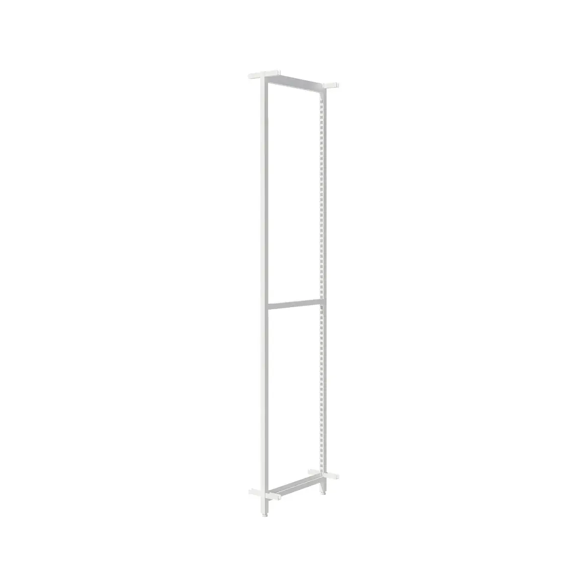 Cadre central Square H 200 cm x P 46,4 cm blanc sablé - Ligne Square 25 blanc