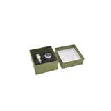 Écrin bijoux papier 5x5x3cm vert olive - boîte bijoux - Boîtes cadeaux fête des mères, Contenants fête des mères