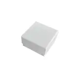 Boîte à bijoux carton 8 x 8 x 3,5 cm blanc – écrin bijoux carton – Lot de 20 - Boîtes cadeaux fête des mères, Contenants fête des mères