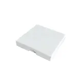 Boîte à bijoux carton 9 x 9 x 1,6 cm blanc – écrin bijoux carton – Lot de 20 - Boîtes cadeaux fête des mères, Contenants fête des mères