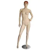 Mannequin femme, cheveux sculptés, main gauche sur la hanche - Mannequins femmes