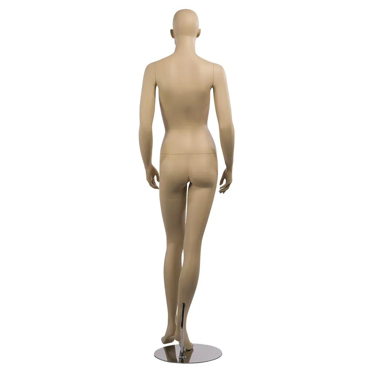 Mannequin femme sans perruque H 182 cm Fibre de verre - Chair - Mannequins fibre de verre sans perruque-3