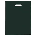 Sac plastique poignées découpées renforcées PEBD 55µ 50 x 50 x 5 cm - Noir - Lot de 100 - Sacs plastique unis, poignées découpées