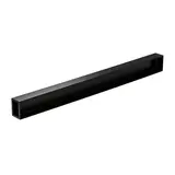 Barre de charge L 99 cm section 30 x 15 mm métal ép. 1,5 mm - Barre de charge pour gondole magasin - Noir - Barres de charge