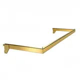Barre de penderie doré – L 60 x P 24 cm - Ligne Square 25 or