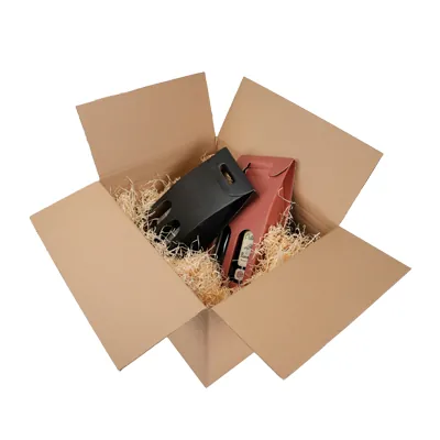 Caisse carton - Caisse américaine carton hauteur variable - carton simple cannelure 50 x 40 x 30/40 cm – Lot de 10 - Caisses américaines cartons-4