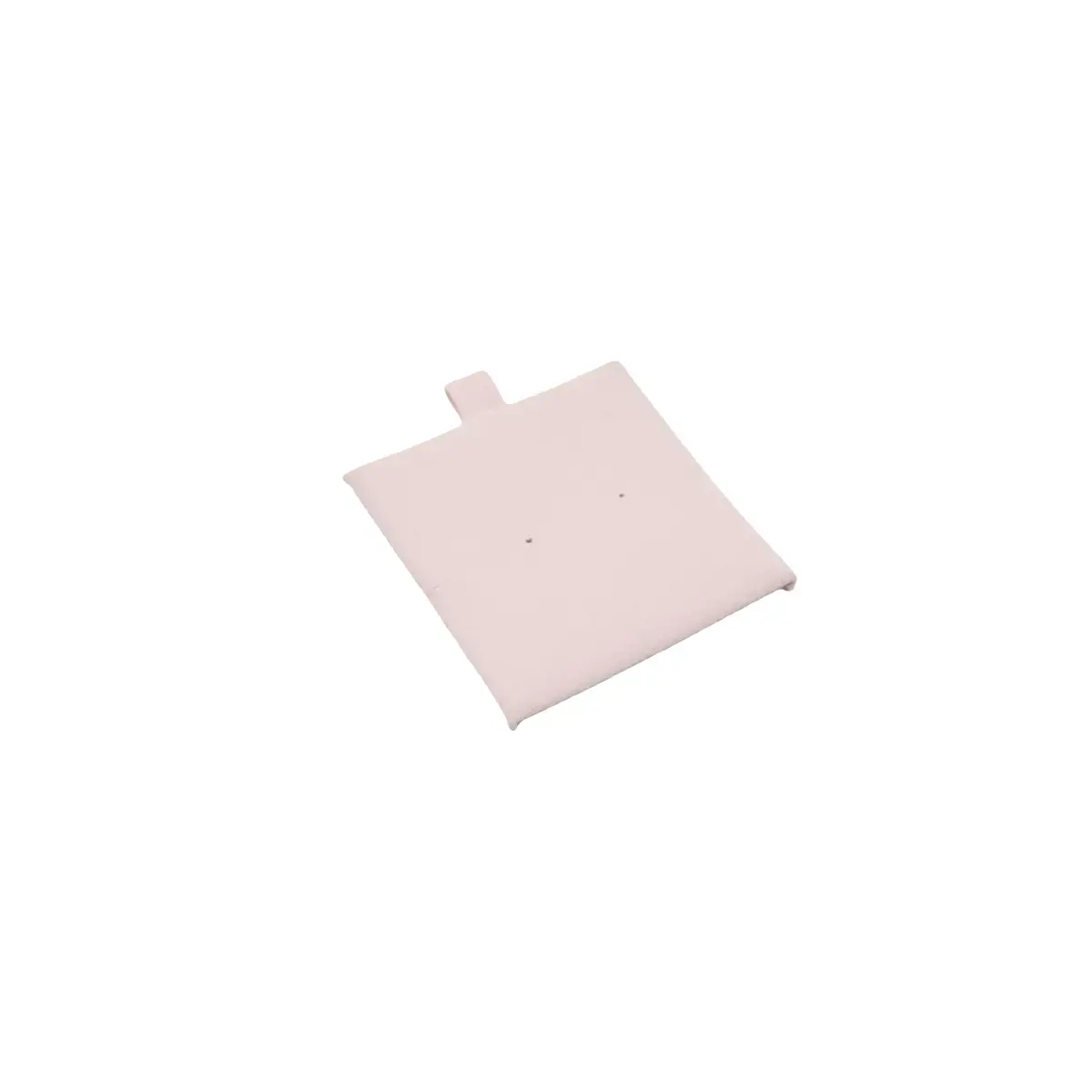 SUPPORT BIJOUX RIGIDE POUR POCHETTE ROSE L.6XH.6CM  - Sachets velours, Pochettes simili cuir