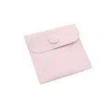 Pochette bijoux suédine avec pression 8 x 8 cm – Sachet Bijoux - Rose - Paquet de 20 - Pochettes bijoux, Support bijoux