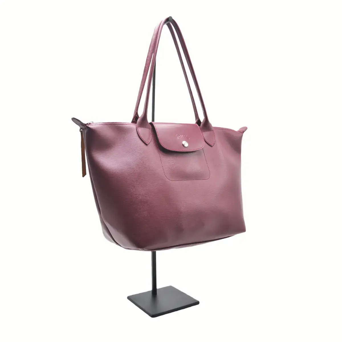 Présentoir réglable porte sac en L H 39 à 65 cm métal noir - Présentoir sac à main - Présentoirs sacs et portefeuilles-2