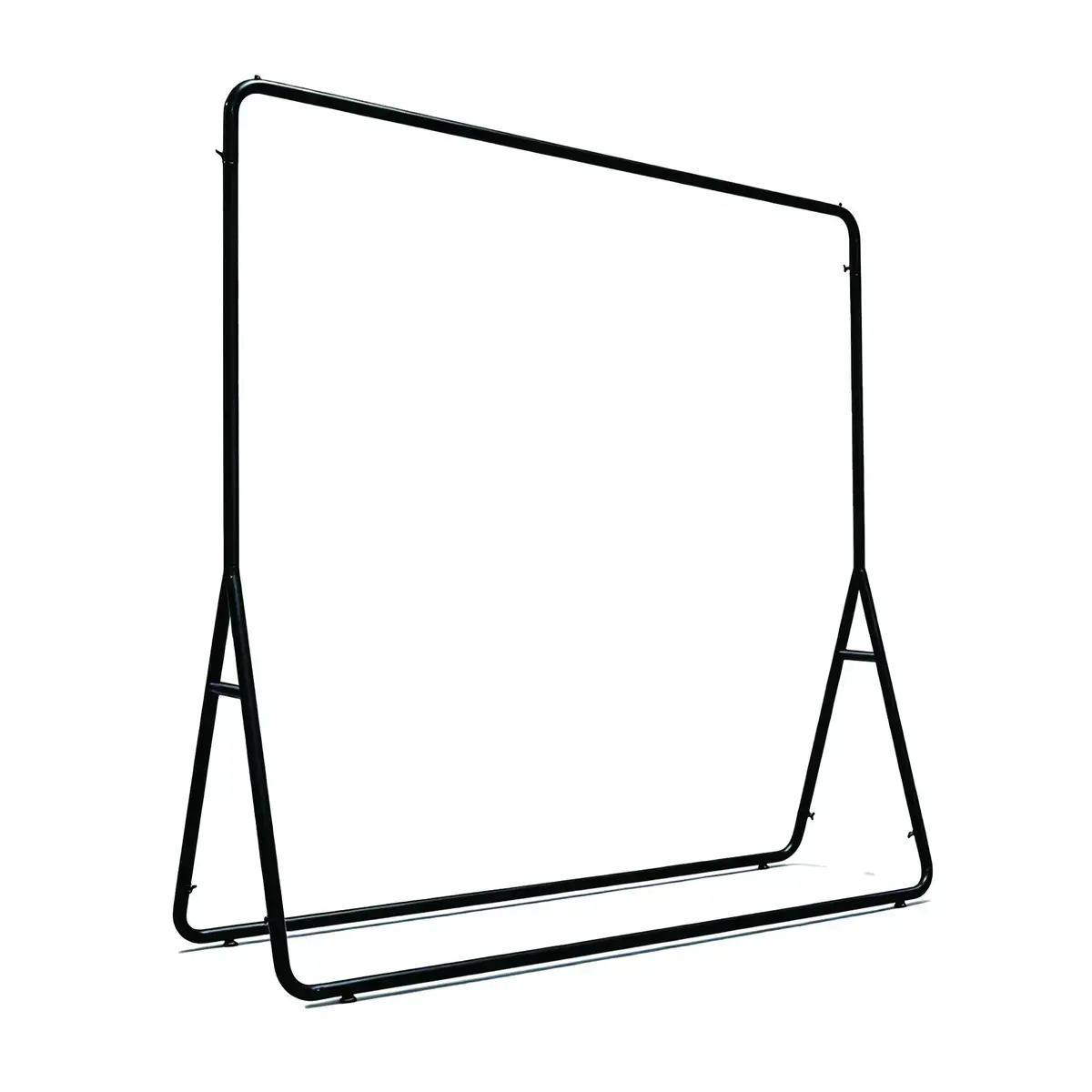 Portant minimaliste droit fixe noir L.150 x P.40 x H.160 cm - Portants à vêtements droits