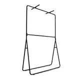 Portant moderne double barre noir L.120 x P.40 x H.200 cm - Portants à vêtements droits