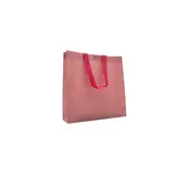 Sac polypropylène non tissé avec pression 22,5 x 10 x 25 cm - Sac cabas polypropylène – Rose - Paquet de 20 - Sacs non tissés, Sacs polypropylène
