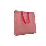 Sac polypropylène non tissé avec pression 27,5 x 10 x 29,5 cm - Sac cabas polypropylène – Rose - Paquet de 20 - Sacs non tissés, Sacs polypropylène