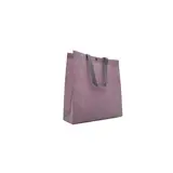 Sac polypropylène non tissé avec pression 22,5 x 10 x 25 cm - Sac cabas polypropylène – Violet - Paquet de 20 - Sacs non tissés, Sacs polypropylène
