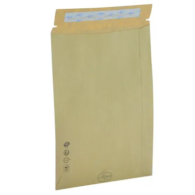 Pochette B5 kraft brun sans fenêtre La Couronne 176 x 250 mm 90g – Paquet de 50 - Pochettes kraft-4